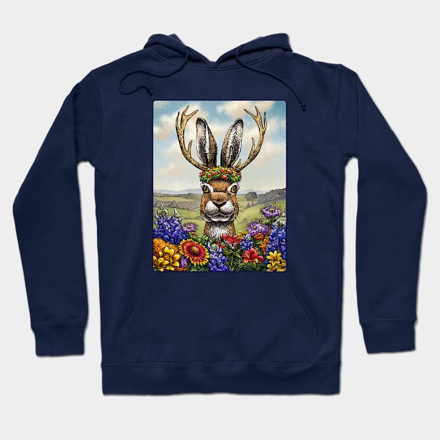 Ladybird's Jackalope Hoodie by ChetArt